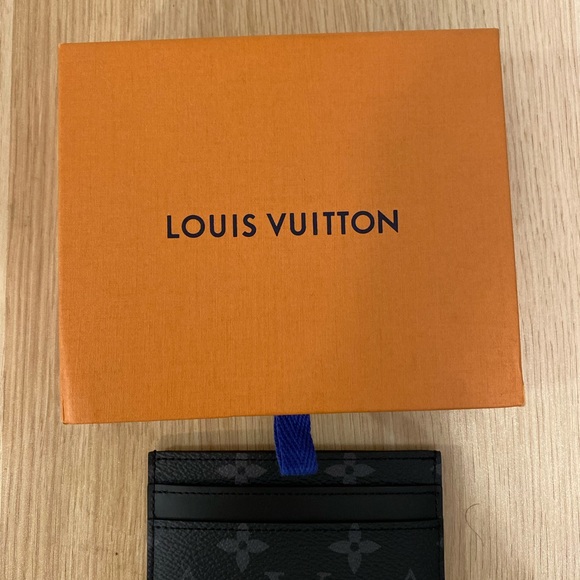 Authentic LV Portes Cartes Double in Eclipse - Picture 2 of 6